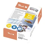 ŽEPKI ZA PLASTIFICIRANJE 64 x 99 125um 100/1 PEACH 510330