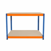 MONSTER Dvostopenjska delovna miza S-Rax - 120 cm x 60 cm x 90 cm, (21571076)