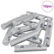 Vidaxl Žirek 12 szt. Cinkano 60 x 12 mm elezo