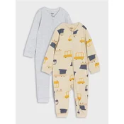 Sinsay - Pamucni pajac 2 pack - nude