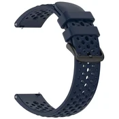Univerzalen pas Techsuit W083 22mm za pametne ure - Navy Blue