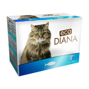 Eco DIANA sos za macke - riba 12x100g
