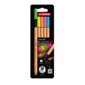 STABILO point 88 liner (komplet 5 neonskih barv)