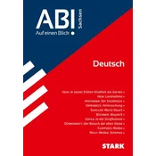 STARK Deutsch - Abi - Auf einen Blick! 2026 Sachsen