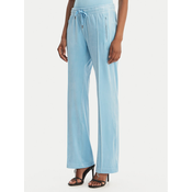 Juicy Couture Spodnji del trenirke Tina JCWBJ126327 Svetlo modra Straight Leg