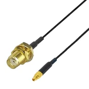 shumee Pigtail MMCX vtič/SMA vtičnica RF1.37 10cm