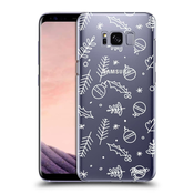 Crna silikonska maskica za Samsung Galaxy S8 G950F - Mistletoe