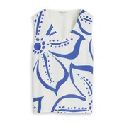 TOM TAILOR Top  modra / bela