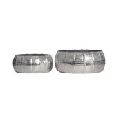Livetastic Set Dekorativnih Vaz Silver, 2 Kos