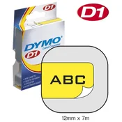 VRPCA D1 12 MMX7M DYMO 45018 ČRNO-ŽUTA