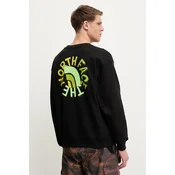 Bombažen pulover The North Face Nuptse Oversized