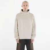 Mikina Nike Project F.R.O.G. Mens Bubble Mesh Pullover Hoodie Cream Ii/ Black/ Volt Ice/ Volt Ice XL