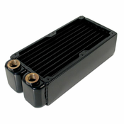 MGO Magicool LC-RADI80X2 Hladilnik hladilne tekočine, baker/medenina, črn