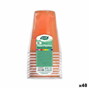 Set caša za višekratnu upotrebu Algon Oranžna 48 kom. 450 ml (10 Dijelovi)