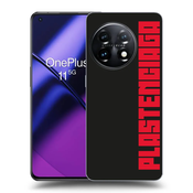Silikonski črni ovitek za OnePlus 11 5G - Plastenciaga