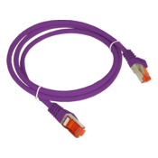 Patch kabel ALANTEC kat6A S/FTP vijoličen 3m LSOH