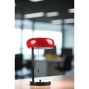 Opviq Stona lampa Smith, Crveno-crna