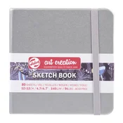 Podloga za skiciranje ART CREATION 12 x 12 cm - Slate Silver