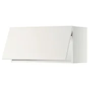METOD Horizontalni zidni ormaric, bela/Veddinge bela, 80x40 cm