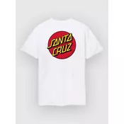 Santa Cruz Classic Dot Chest moška majica white