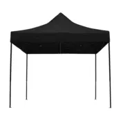 Greenline pop-up paviljon/tenda 4x4m - črn