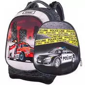Rancevi za školu Target Superlight 2 Face Petit Firetruck/Police 27144