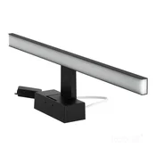 LED stenska svetilka 10W 4000K črna