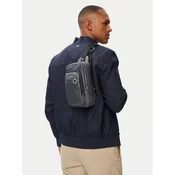 Torbica za okrog pasu Tommy Hilfiger Th Flag Slingpack AM0AM14430 Siva