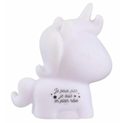 Ljubki dom LED otroška nočna lučka UNICORN 10x7,5 cm