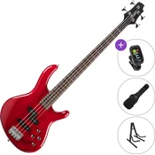 Cort Action Bass Plus SET Trans Red Elektricna bas gitara