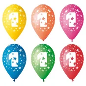 Balon, 26 cm, število: 1, 5 kosov