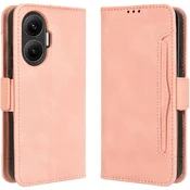 GS Ovitek za Xiaomi Poco F7, reža za kartico, roza