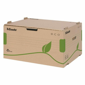 Esselte ECO škatla za arhiviranje - rjava, odpiranje spredaj, 43,9 x 25,9 x 34 cm