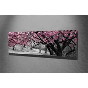 Wallity Dekorativna slika na platnu, 30x80cm, Šarena