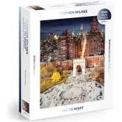 Galison - Puzzle Stephen Wilkes: Od dneva do noči Washington Square Park - 1 000 kosov