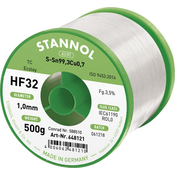 Stannol Neosvinčena žica za spajkanje Stannol HF32 3500 Sn99Cu1 500 g 1.0 mm, (20428481)