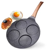 shumee Granitna posoda za jajca s 4 luknjami BLACK&WOOD 26 cm