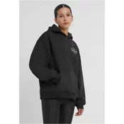 Womens hoodie Lost Flowers black