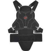 Dječji štitnik za kralježnicu i prsa Zandona Netcube Armor X7 crni 121 - 135 cm