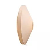 Halo Design 745104 - Zidno svetlo PARIS 1xE27/40W/230V O40 cm bela/mesing/hrast