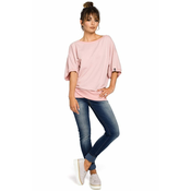 BeWear Ženska bluza Lara B048 roza XXL/3XL