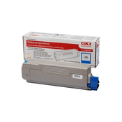 Toner OKI C5850 (43865723) modra, original -