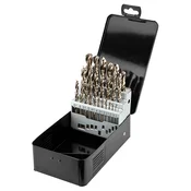 Svedri za kovino HSS-Co 1,0–13,0 mm, komplet 25 kosov