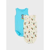 Sinsay - Pamučni bodi sa printom 2 pack Mickey Mouse - voda