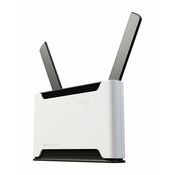 Mikrotik Chateau LTE18 ax wireless router Gigabit Ethernet Dual-band (2.4 GHz/5 GHz) 4G White