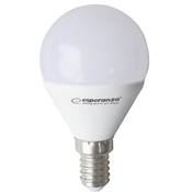Esperanza LED svetilka G45 E14, 6W