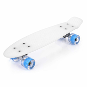 MTR Pennyboard deska 56 cm z LED kolesi, White Eagle S-112