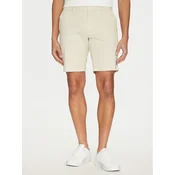 Calvin Klein Kratke hlače iz tkanine Modern Twill K10K114063 Bež Slim Fit