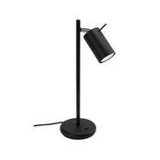Sollux SL.1091 - Stona lampa RING 1xGU10/10W/230V crna