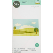 Sizzix 662839 Šablona za rezanje Pokrajina/Kukras 9 Kosov